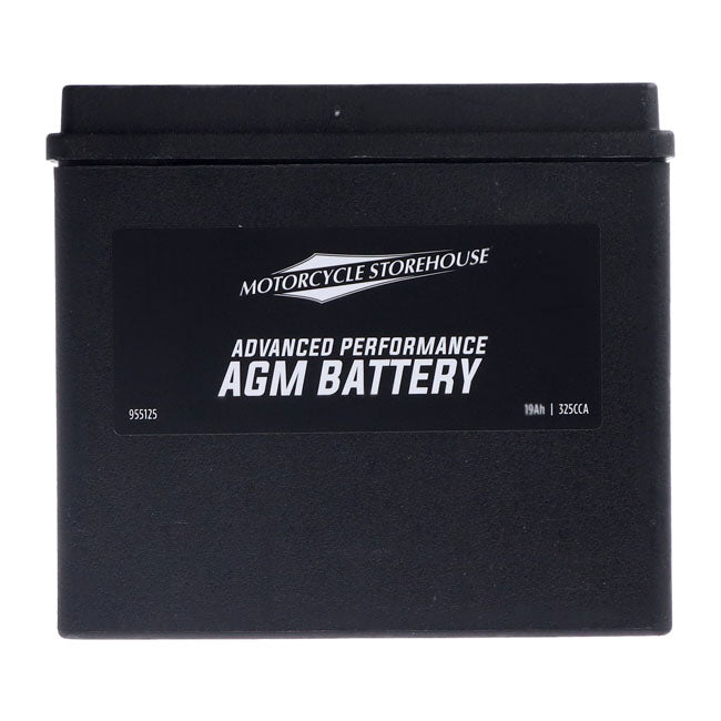 MCS, Advance Series AGM sealed battery 12V, 19Ah, 325CCA