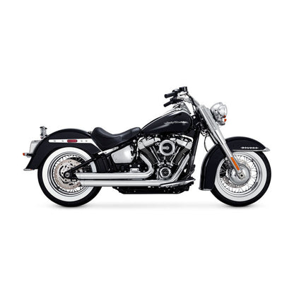 Vance & Hines, 2-1/2" big shots staggered PCX exhaust. chrom