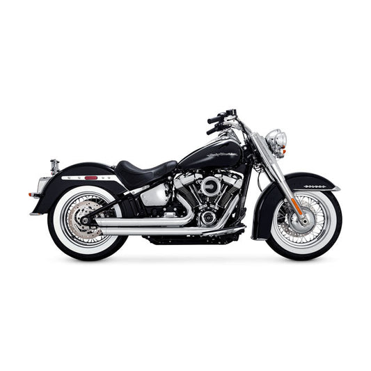 Vance & Hines, 2-1/2" big shots staggered PCX exhaust. chrom