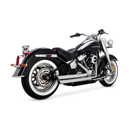 Vance & Hines, 2-1/2" big shots staggered PCX exhaust. chrom