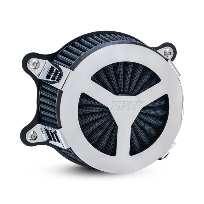 Vance & Hines, VO2 Radiant III air intake. Chrome