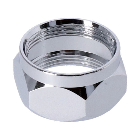 Petcock nut. Chrome