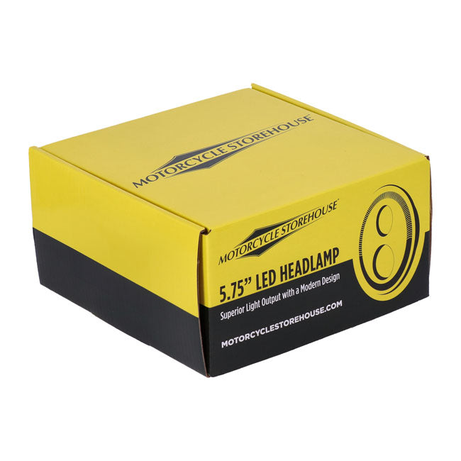 Bright, 5.3/4" LED headlamp unit