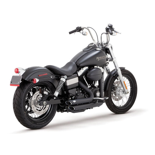 Vance & Hines, Shortshots staggered exhaust. black