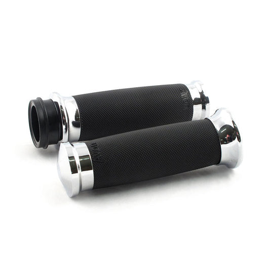 Avon, Heated Custom Contour Grips, Chrome , e- Throttle