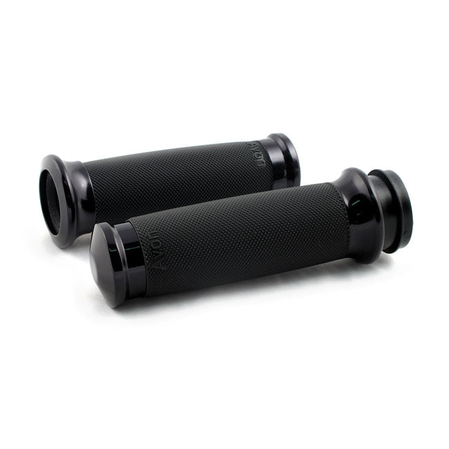 Avon, Heated Custom Contour Grips, Black Anodized , e- Throt