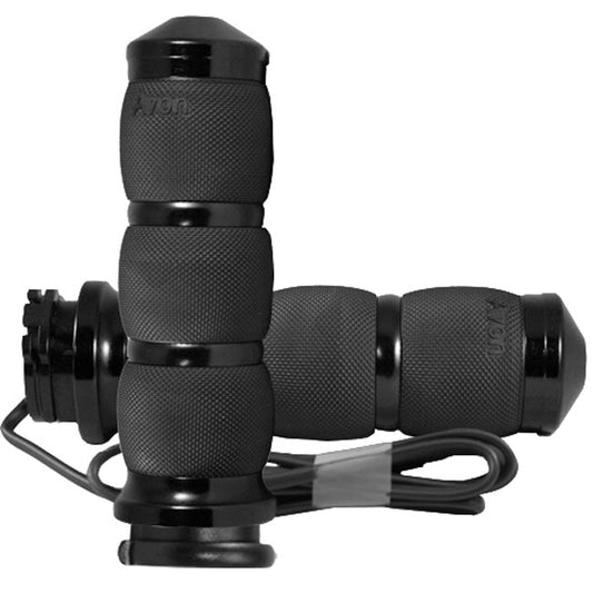 Avon, Heated Air Cushion Grips, Black Anodized , e- Throttle