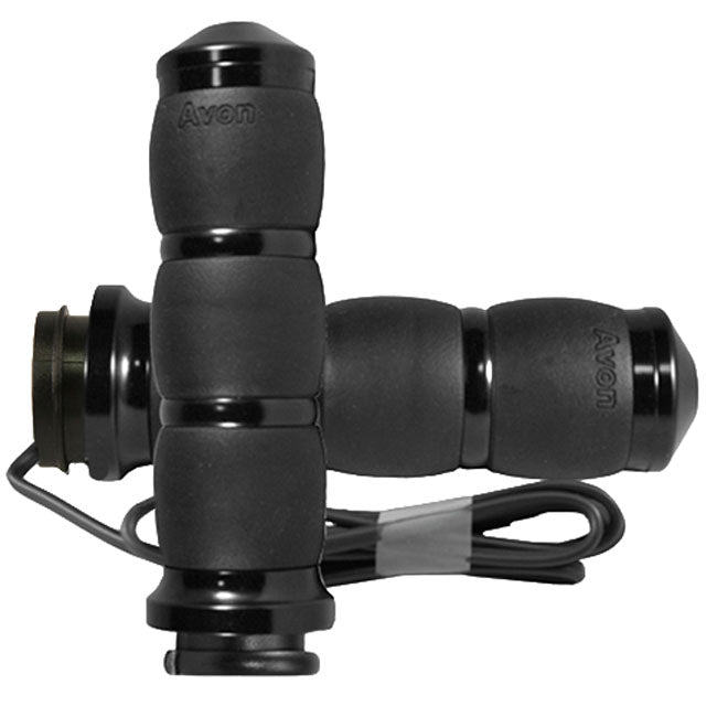 Avon, Heated Velvet Air Cushion Grips, Black Anodized