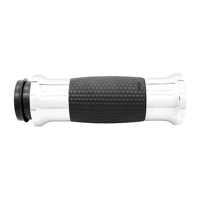 Avon, Air Gel handlebar grip set. Chrome