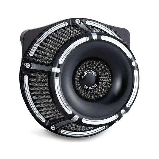 Arlen Ness, inverted air cleaner kit ''Slot Track'' Black CC