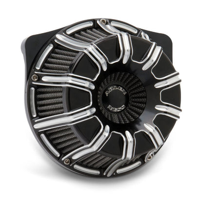 Arlen Ness, inverted air cleaner kit ''10-Gauge'' Black CC