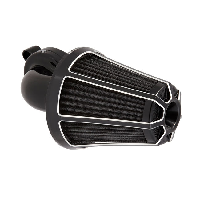 Arlen Ness, 90° Monster Sucker air cleaner. Beveled