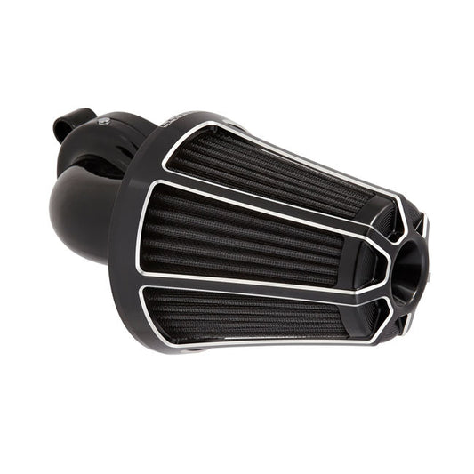 Arlen Ness, 90° Monster Sucker air cleaner. Beveled
