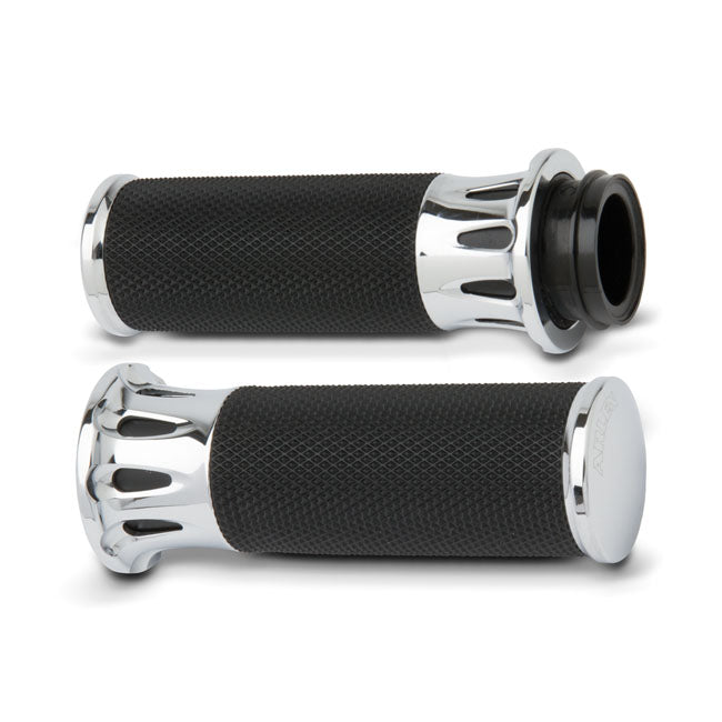 Arlen Ness, Fusion billet deep cut grips chrome