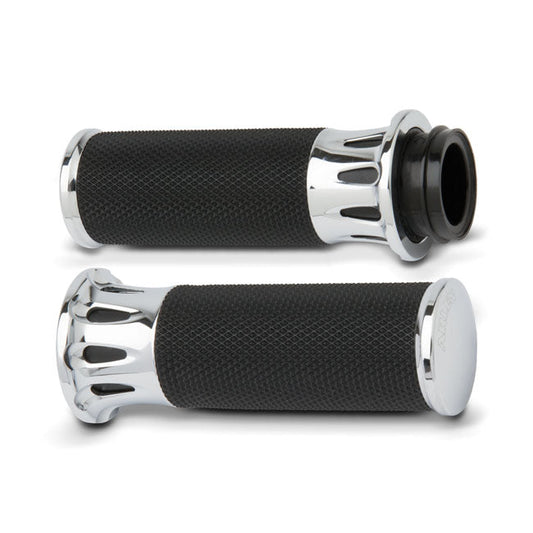 Arlen Ness, Fusion billet deep cut grips chrome