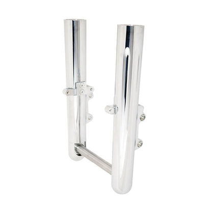 Arlen Ness, 49mm hot legs dual disc deep cut, chrome