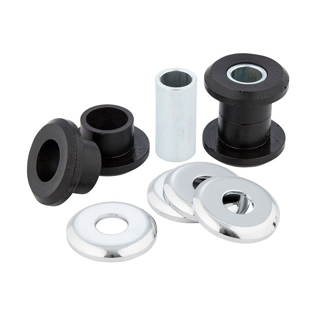 Arlen Ness, handlebar dampening kit Harder Chrome washers