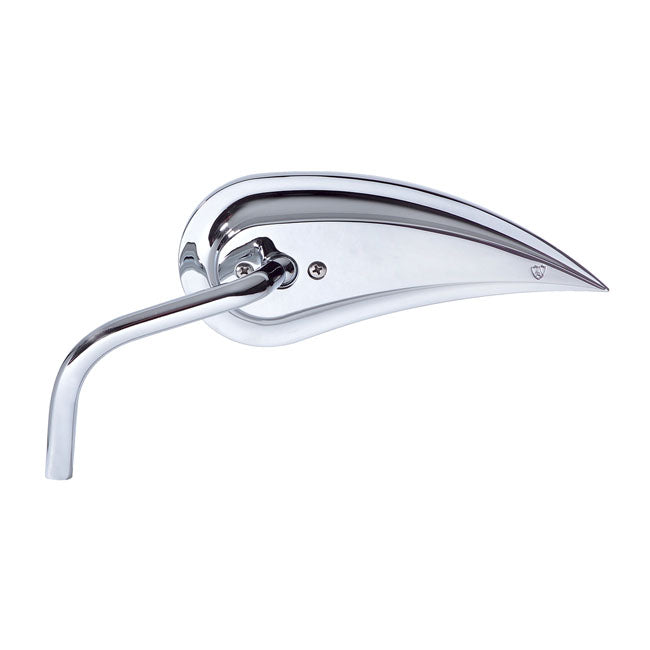 Rad III chrome mirror, left