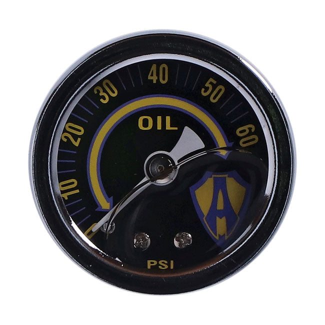 Arlen Ness, 1-1/2" oil pressure gauge