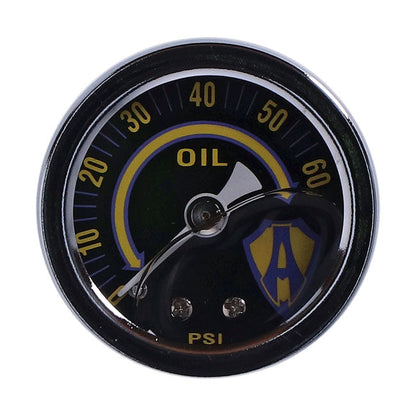 Arlen Ness, 1-1/2" oil pressure gauge