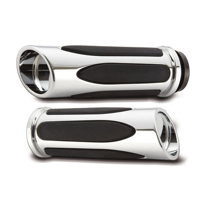 Arlen Ness, Billet deep cut comfort grips chrome