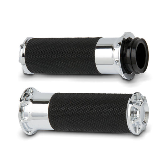 Arlen Ness, Fusion billet beveled grips chrome