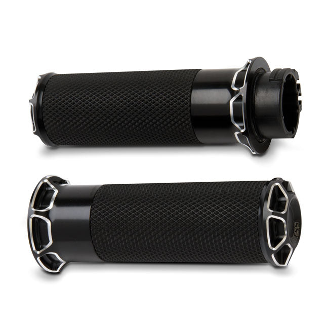 Arlen Ness, Fusion billet beveled grips black