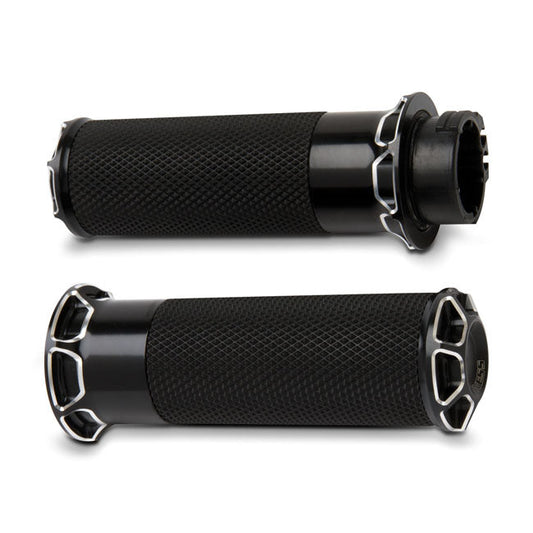 Arlen Ness, Fusion billet beveled grips black