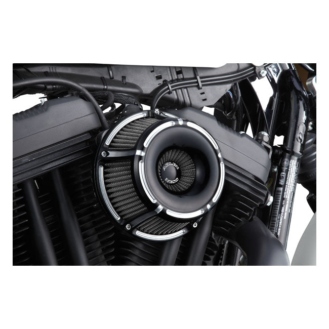 Arlen Ness, inverted air cleaner kit ''Slot Track'' Black CC