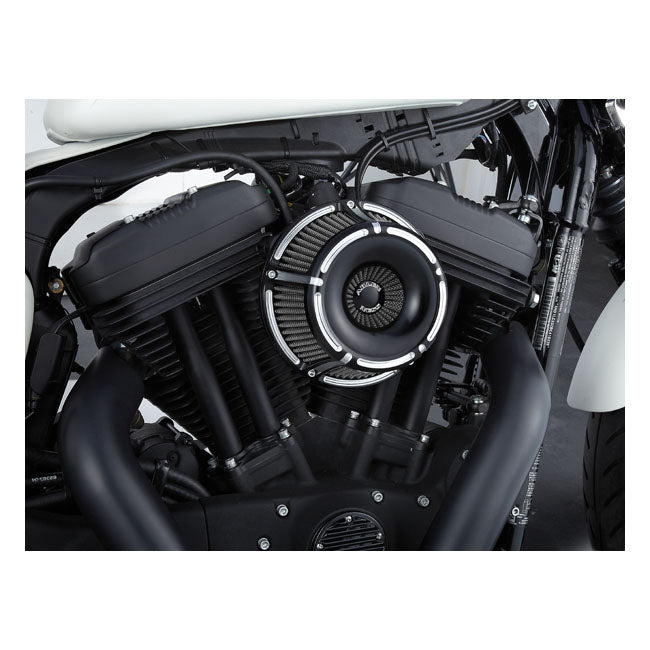 Arlen Ness, inverted air cleaner kit ''Slot Track'' Black CC