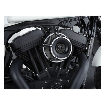 Arlen Ness, inverted air cleaner kit ''Slot Track'' Black CC