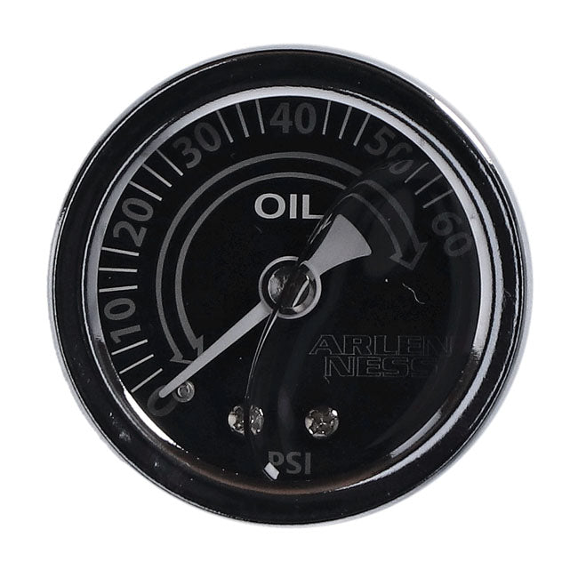 Arlen Ness, 1-1/2" oil pressure gauge