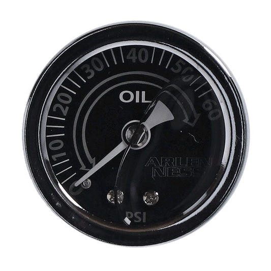 Arlen Ness, 1-1/2" oil pressure gauge