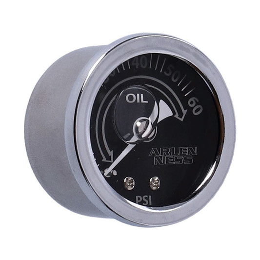 Arlen Ness, 1-1/2" oil pressure gauge