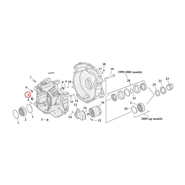 JIMS, camshaft needle bearing Inner