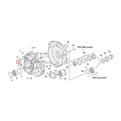 JIMS, camshaft needle bearing Inner