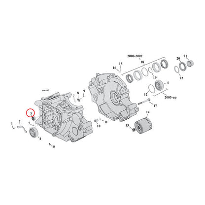 JIMS, camshaft needle bearing Inner