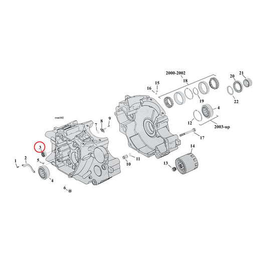 JIMS, camshaft needle bearing Inner
