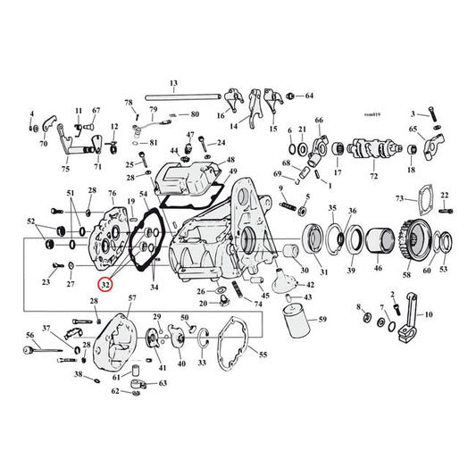JIMS bearing, transmission trapdoor & engine balancer