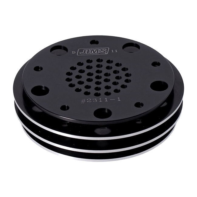JIMS, cam cover / heat sink. Black