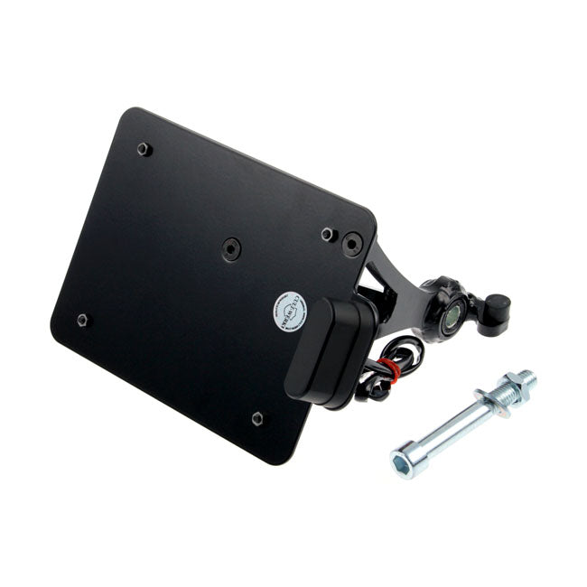 Cult-Werk, side mount license plate bracket Switzerland