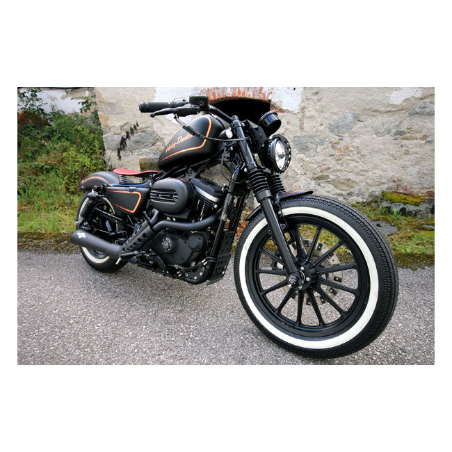 Cult-Werk, bug spoiler ''Old School''. Gloss black steel