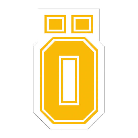 Öhlins ''Ö'' sticker yellow large