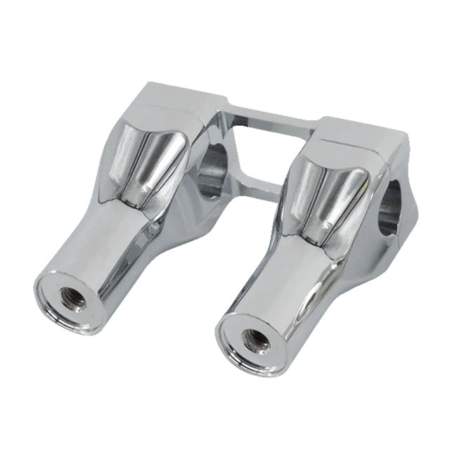 Trask, Assault risers 4". Chrome