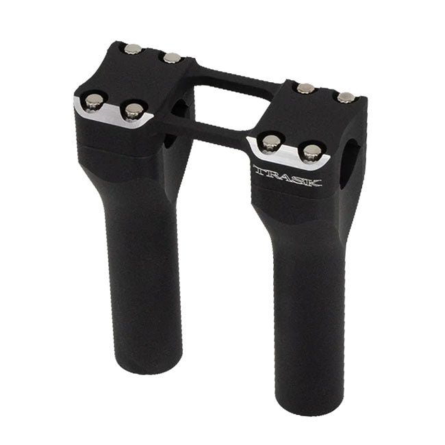 Trask, Assault risers 6". Black reverse cut