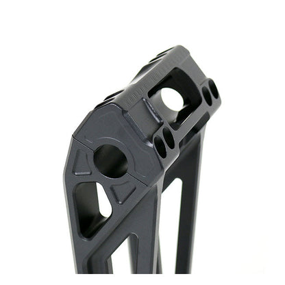 Kodlin, Fastback risers for OEM digital speedo. 10". Black