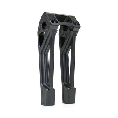 Kodlin, Fastback risers for OEM digital speedo. 10". Black