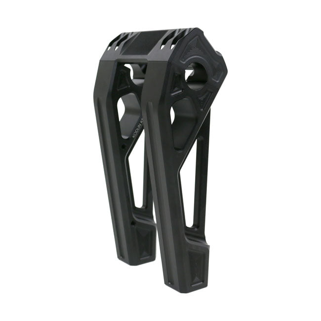 Kodlin, Fastback risers for OEM digital speedo. 8". Black
