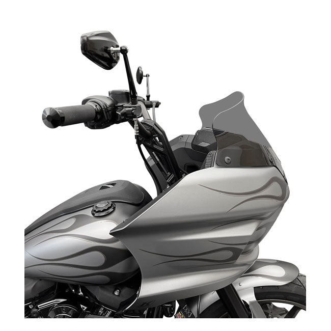 Kodlin, Fastback risers for OEM digital speedo. 8". Black