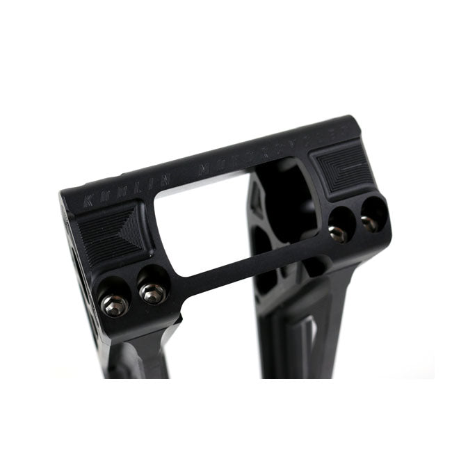 Kodlin, Fastback risers for OEM digital speedo. 8". Black